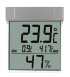 Fensterthermometer-Hygrometer Digital Vision Silber