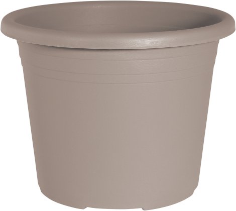 GELI Blumentopf Cylindro Taupe 30 cm 9,5 l