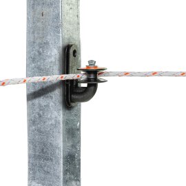 GALLAGHER Rollen- Eckisolator für Metall Pfähle 5 Stk.