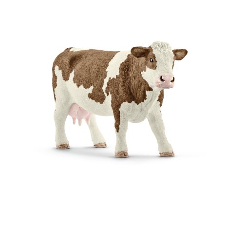 SCHLEICH Figur Fleckvieh-Kuh