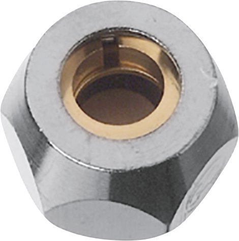 CORNAT Überwurfmutter Quetschdichtung Chrom 3/8" IG Ø 8 mm