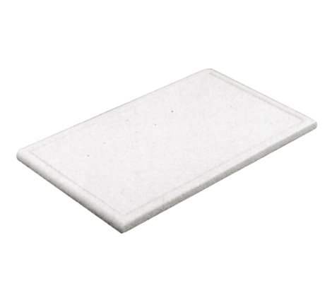 Schneidbrett Weiß 25x16x1 cm