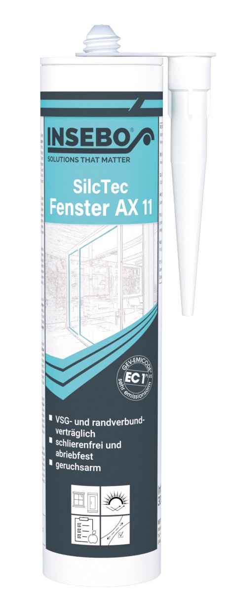 SilcTec Fenster AX 11 300 ml Grau