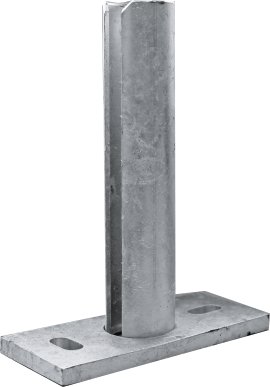 H+S Dübelplatte Stahl verzinkt für Oktavia® Zwischensäulen aus Stahl verzinkt