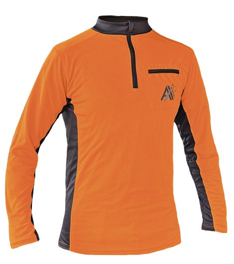 AX-MEN® Funktionsshirt langarm Orange 3XL