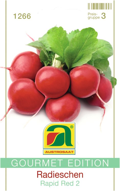 Gourmet Edition Radieschen Rapid Red 2