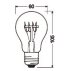 OSRAM LED-Birne 1906 CLA D Filamentment GD E27 4,8W Warmweiß