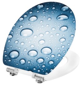 CORNAT WC - Sitz WASSERTROPFEN