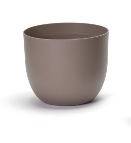 EURO3PLAST Pflanzentopf Rio Eco Taupe