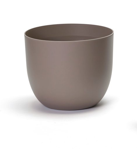 EURO3PLAST Pflanzentopf Rio Eco Taupe 40 cm