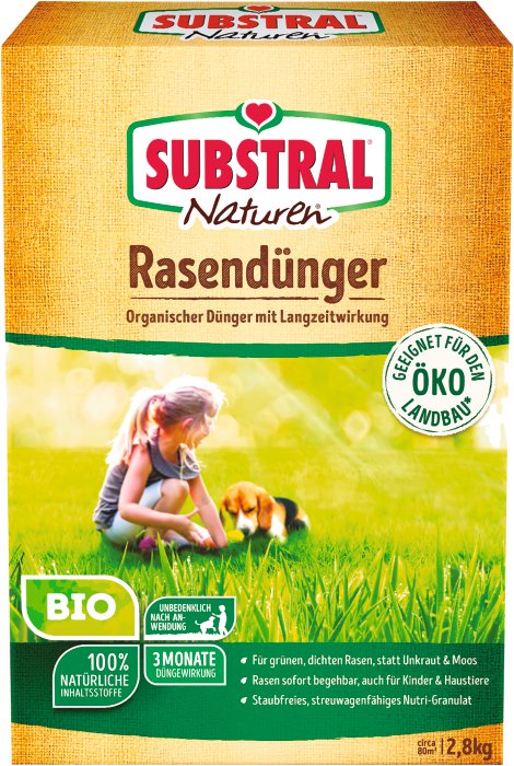 SUBSTRAL® Naturen® Rasendünger Bio 10 kg