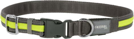 Light & Reflex Leuchthalsband gelb, M/L