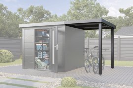 WOLFF FINNHAUS Terrasse 1524 Anthrazit