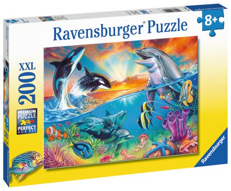 RAVENSBURGER Puzzle Ozeanbewohner 200-tlg.