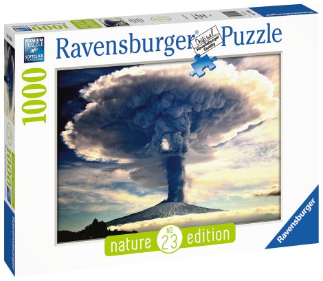 RAVENSBURGER Puzzle Vulkan Ätna 1000-tlg.