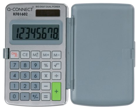Q-CONNECT Solar-Taschenrechner