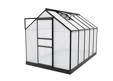 VITAVIA Gewächshaus Venus 6200 HKP 6 mm Schwarz