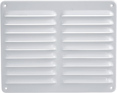 Lüftungsgitter aus Aluminium 245x195 mm