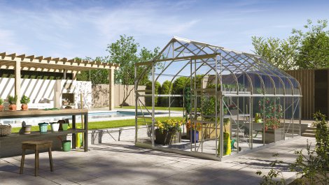 VITAVIA Gewächshaus Dione 11500 ESG 3 mm