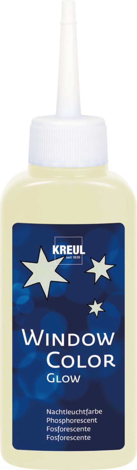 KREUL Nachtleuchtfarbe Gelb 80 ml