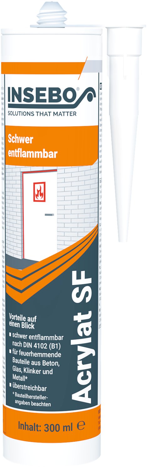 INSEBO® Acrylat SF Brandschutzacrylat 300 ml, weiß