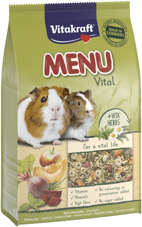 VITAKRAFT Premium Menü Vital Meerschweinchen 3 kg