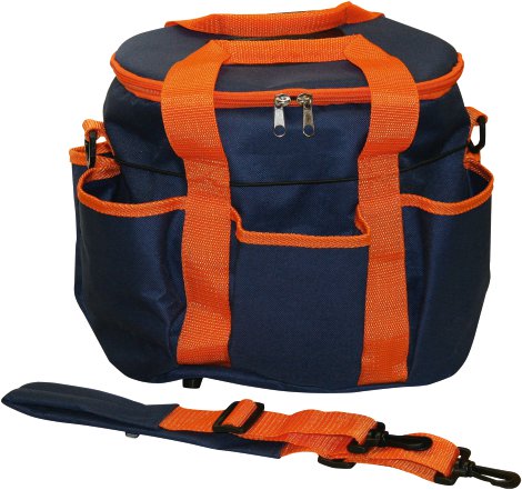 Covalliero Putztasche Milano 46x20,5x26 cm, navy/camel