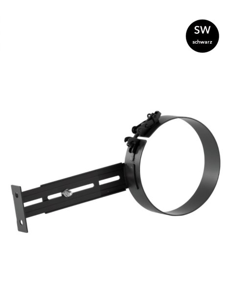 BERTRAMS Rohrhalter mit Schnellverschluss für 2 mm Ofenrohre