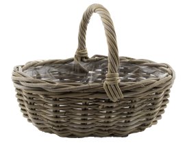 Henkelkorb Rattan 36x28 cm / H 14 cm
