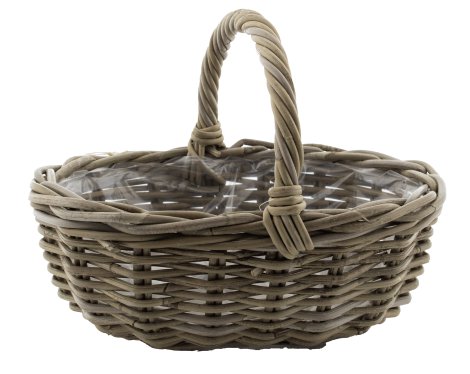 Henkelkorb Rattan 36x28 cm / H 14 cm