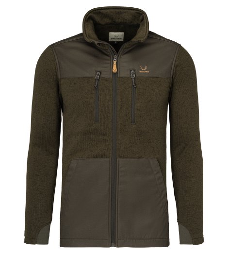 Wild & Wald Herren Fleecejacke Element XS