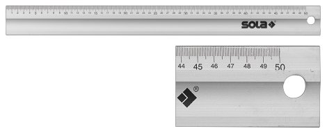 SOLA Arbeitsmaßstab Alu LAB 500 m