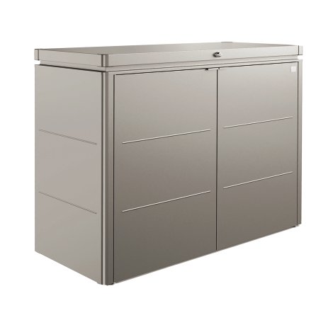 BIOHORT HighBoard 160, 160x70x118 cm, Quarzgrau-Metallic