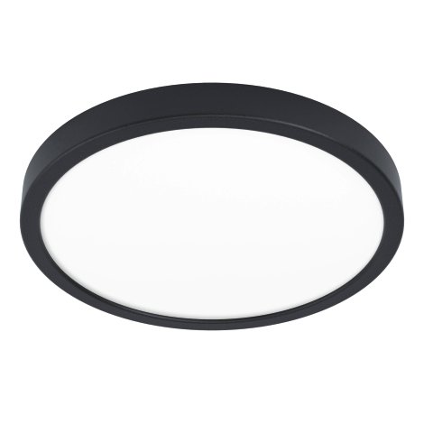 EGLO LED-Deckenleuchte Fueva 5 Schwarz Ø 28,5 cm