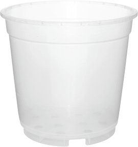 GELI Orchideentopf Transparent/Klar 19 cm