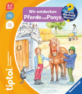 tiptoi® Buch Wir entdecken Pferde und Ponys