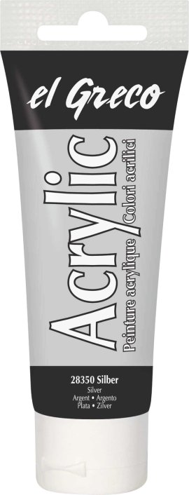 KREUL Acrylfarbe el Greco Silber
