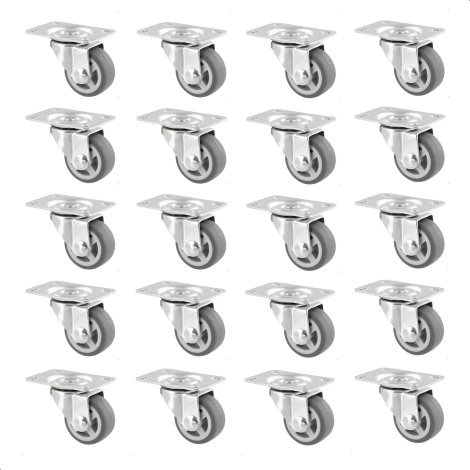WAGNER Möbel-Lenkrolle Soft Ø 27 mm 20 Stk.