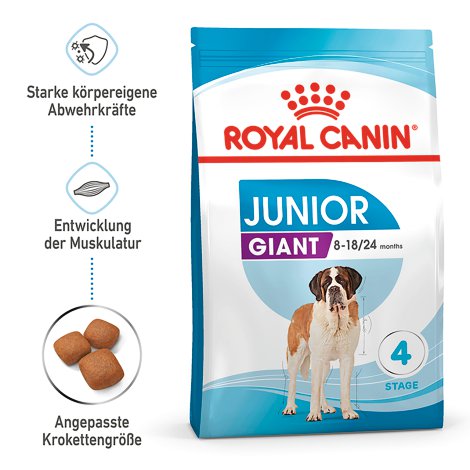 ROYAL CANIN Hundetrockenfutter Giant Junior 15 kg