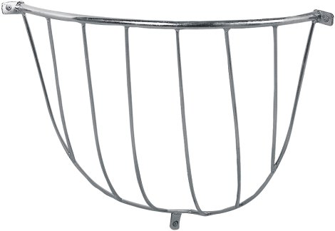 Eck-Heuraufe zur Wandbefestigung 70x52x61 cm Stabstärke 10 mm