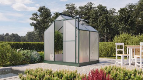 VITAVIA Gewächshaus Eos 3100 HKP 4 mm Grün