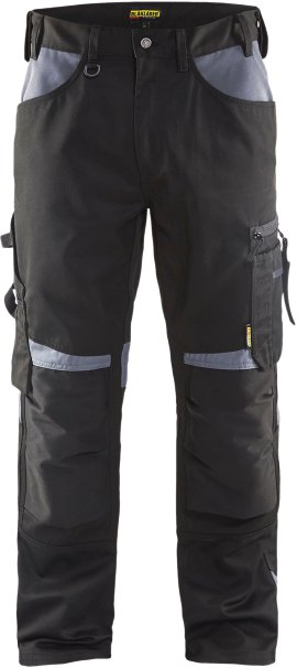 BLÅKLÄDER Handwerker Bundhose schwarz/grau