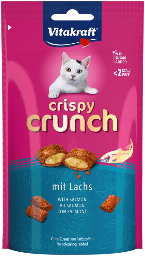 VITAKRAFT Crispy Crunch Lachs 60 g