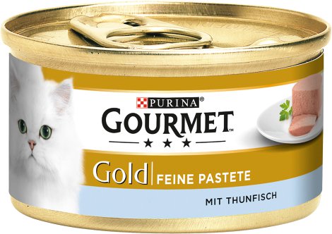 GOURMET Gold Feine Pastete Thunfisch 12x85 g