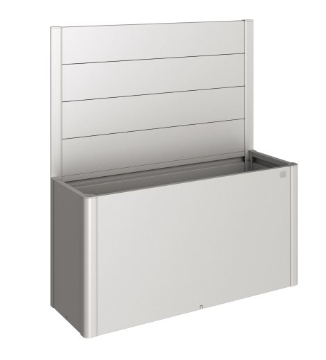 BIOHORT Sichtschutz für Belvedere ohne Acrylglas, Silber-Metallic 150