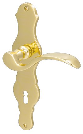 ALPERTEC Türbeschlag Eva Easy-LS Messing poliert BB