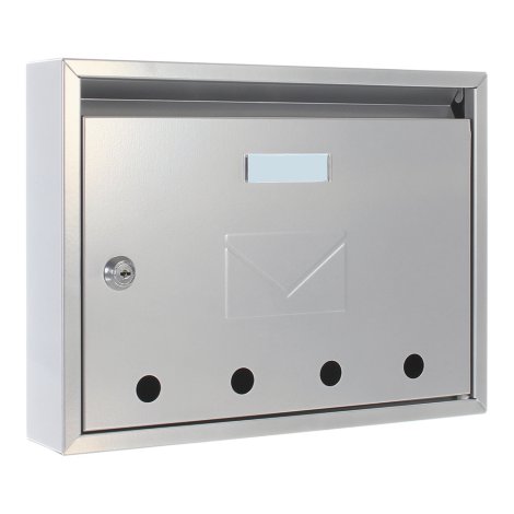 ROTTNER Briefkasten Imola Silber