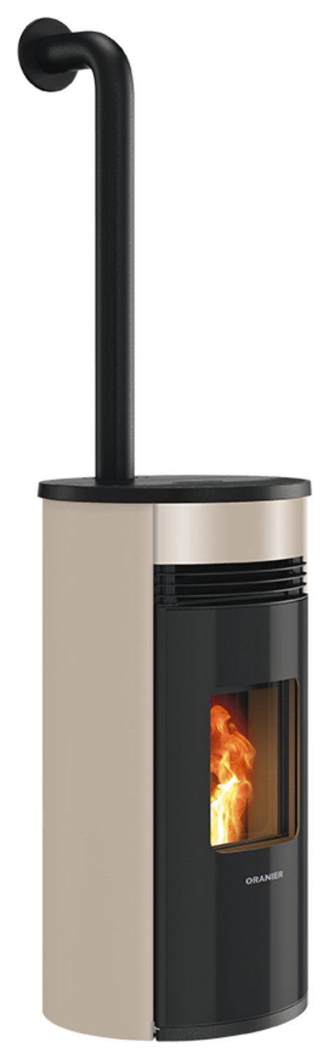 ORANIER Pelletofen Sando 60 2,5-8 kW Taupe