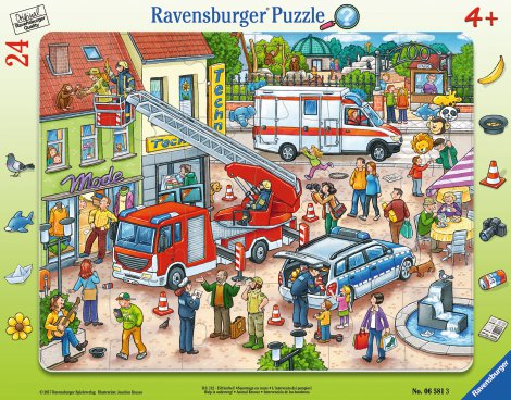 RAVENSBURGER Puzzle 110 112 Eilt herbei 24-tlg.