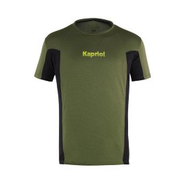KAPRIOL T-Shirt Quick-Dry Grün/Schwarz